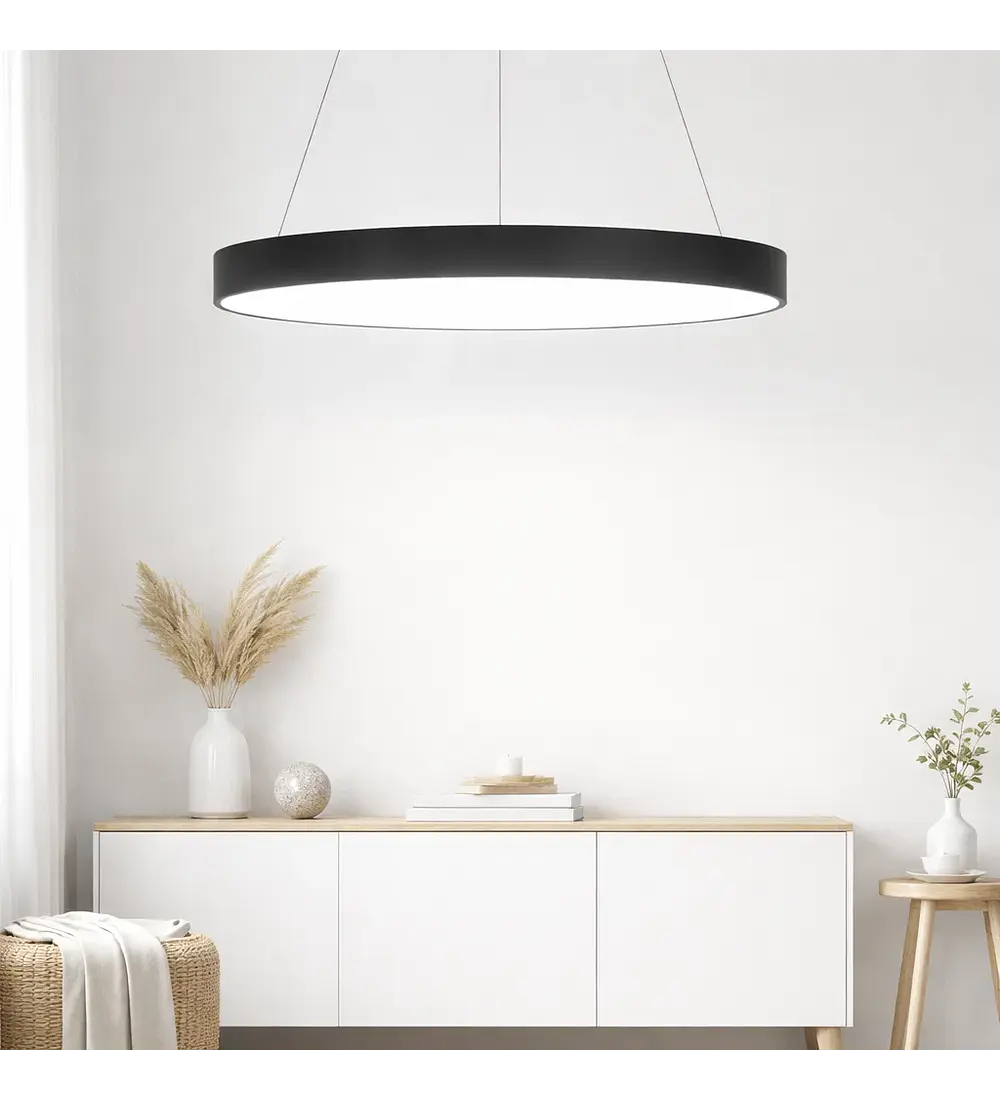 Lampara Led 45w Colgante Brihaspati Redonda Konnergie