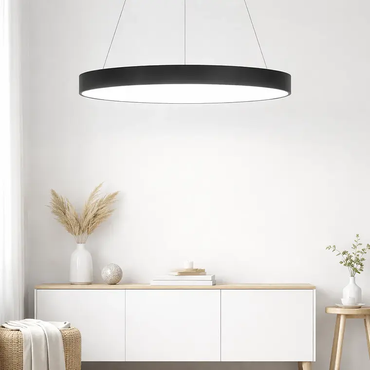 Lampara Led 45w Colgante Brihaspati Redonda Konnergie 2