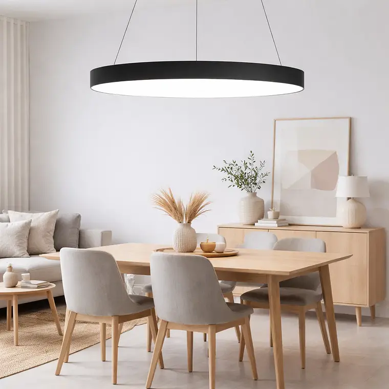 Lampara Led 45w Colgante Brihaspati Redonda Konnergie 3