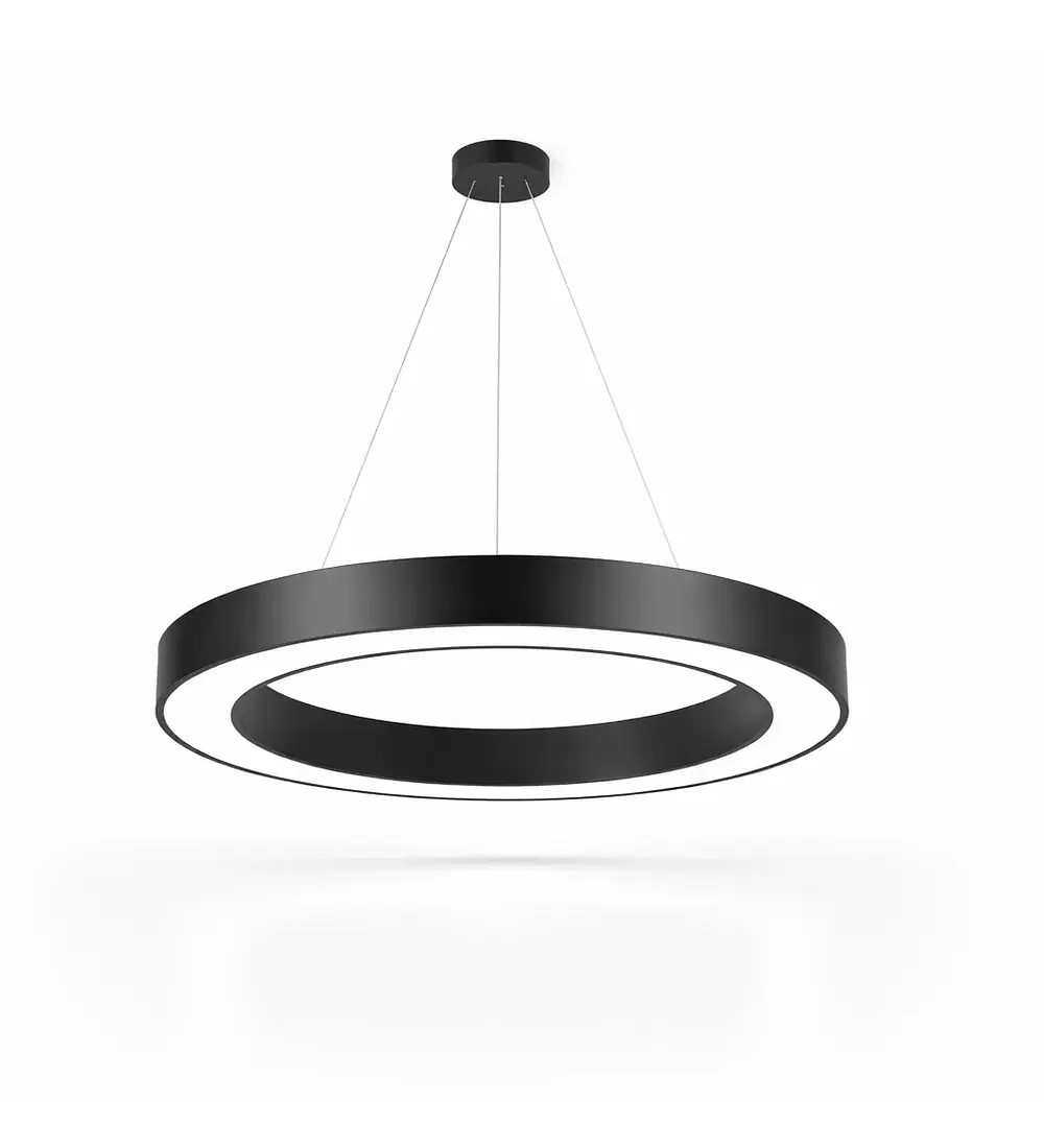 Lampara Led 42w Colgante Modelo Brihaspati Redonda Abierta Konnergie