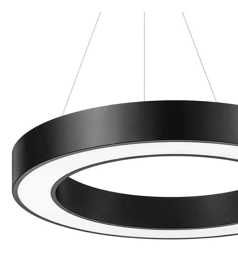 Lampara Led 42w Colgante Modelo Brihaspati Redonda Abierta Konnergie