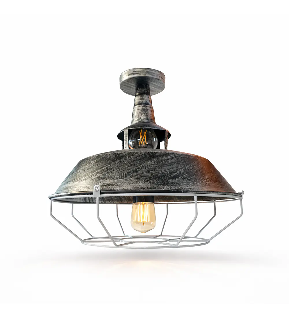Lampara Colgante Milan Silver