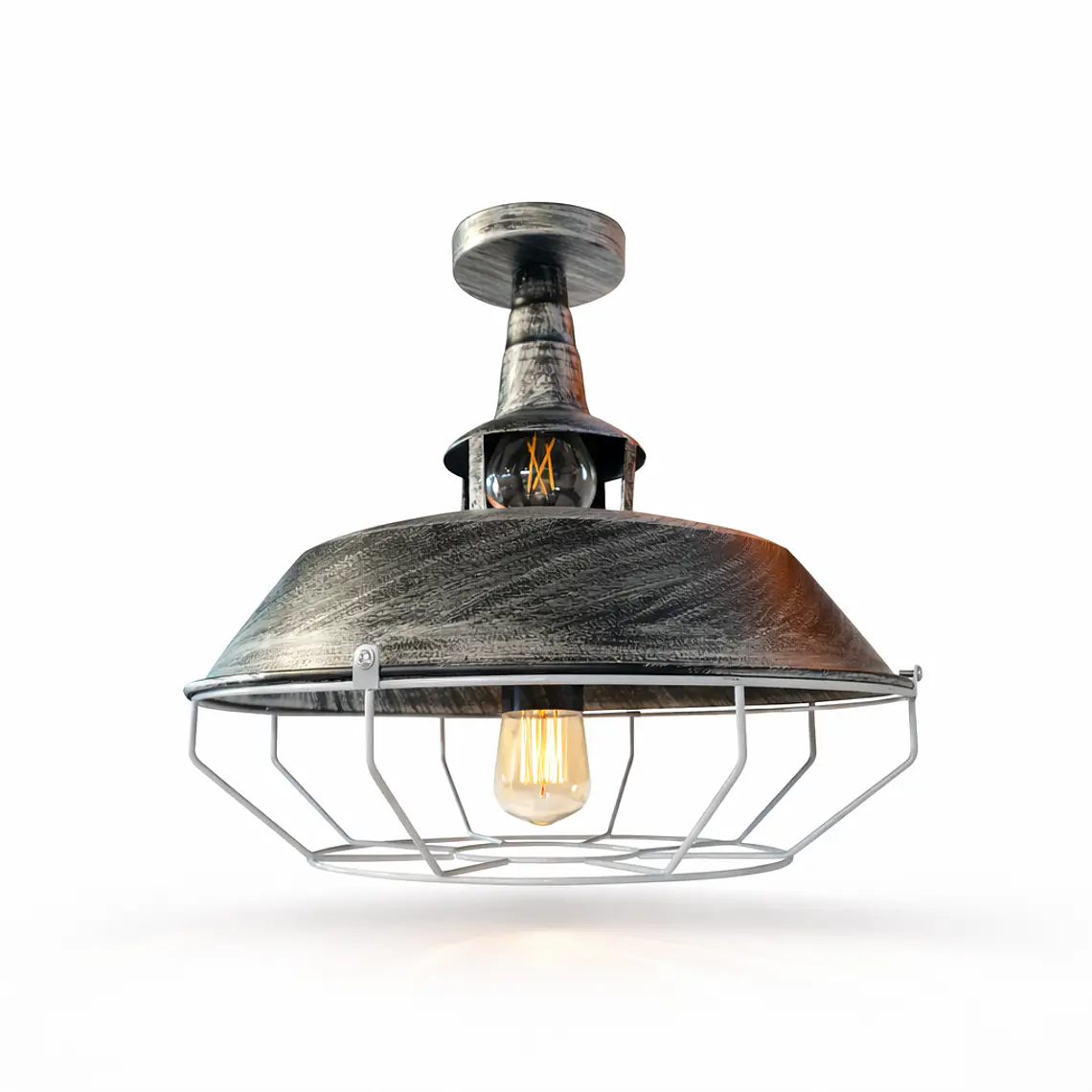 Lampara Colgante Milan Silver 1