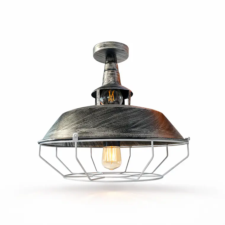 Lampara Colgante Milan Silver 1