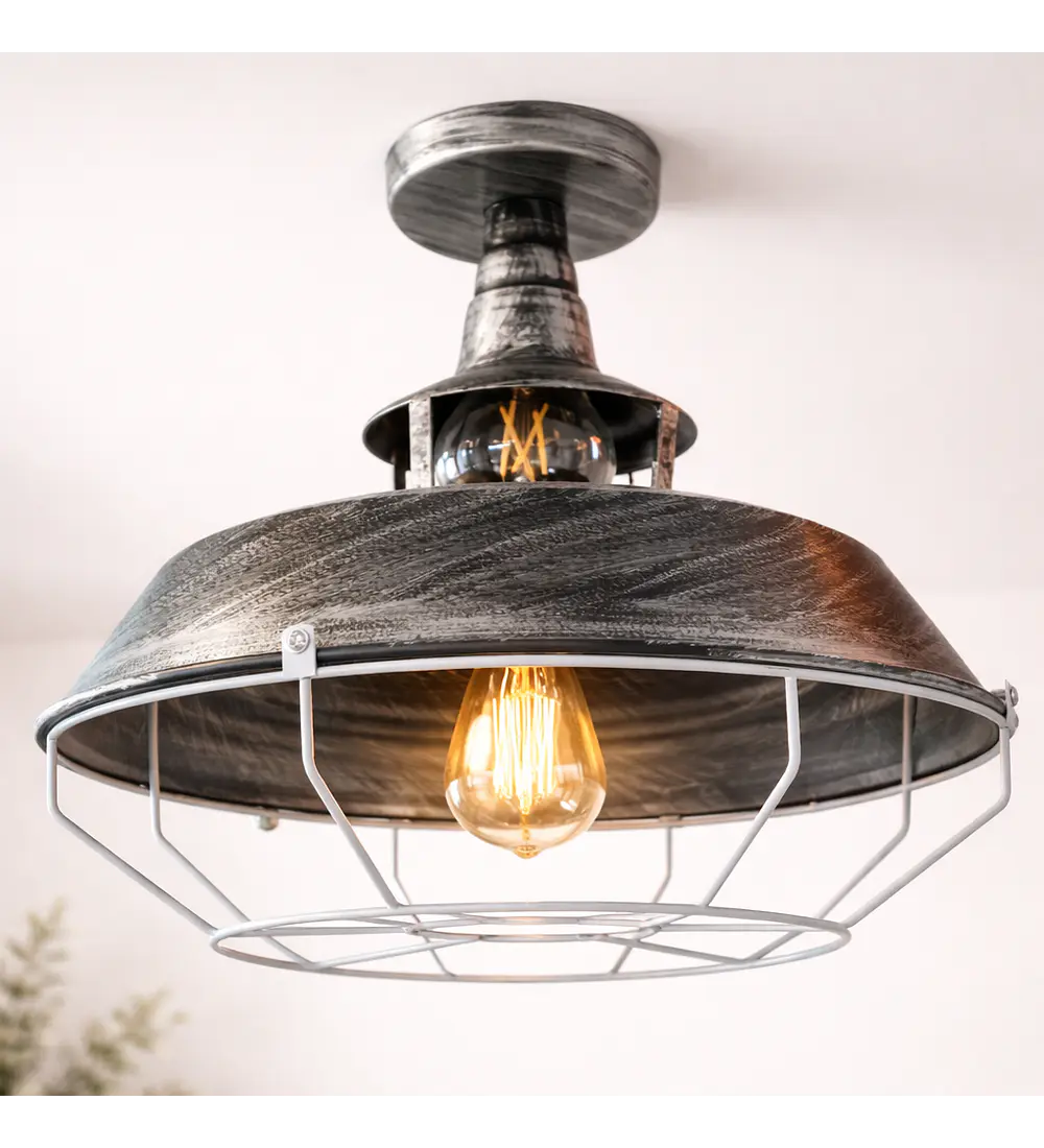 Lampara Colgante Milan Silver