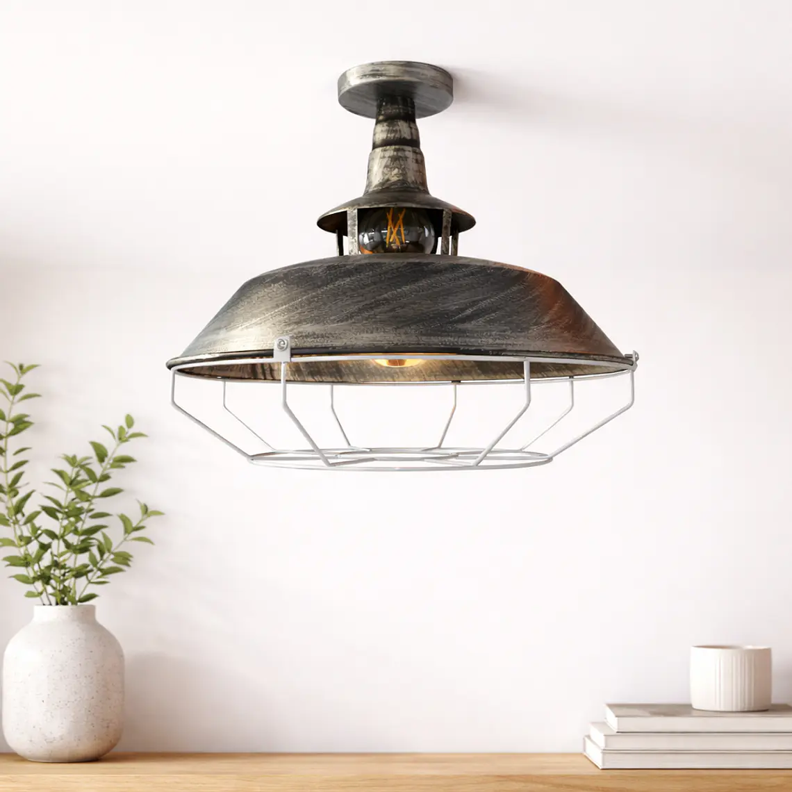 Lampara Colgante Milan Silver 4