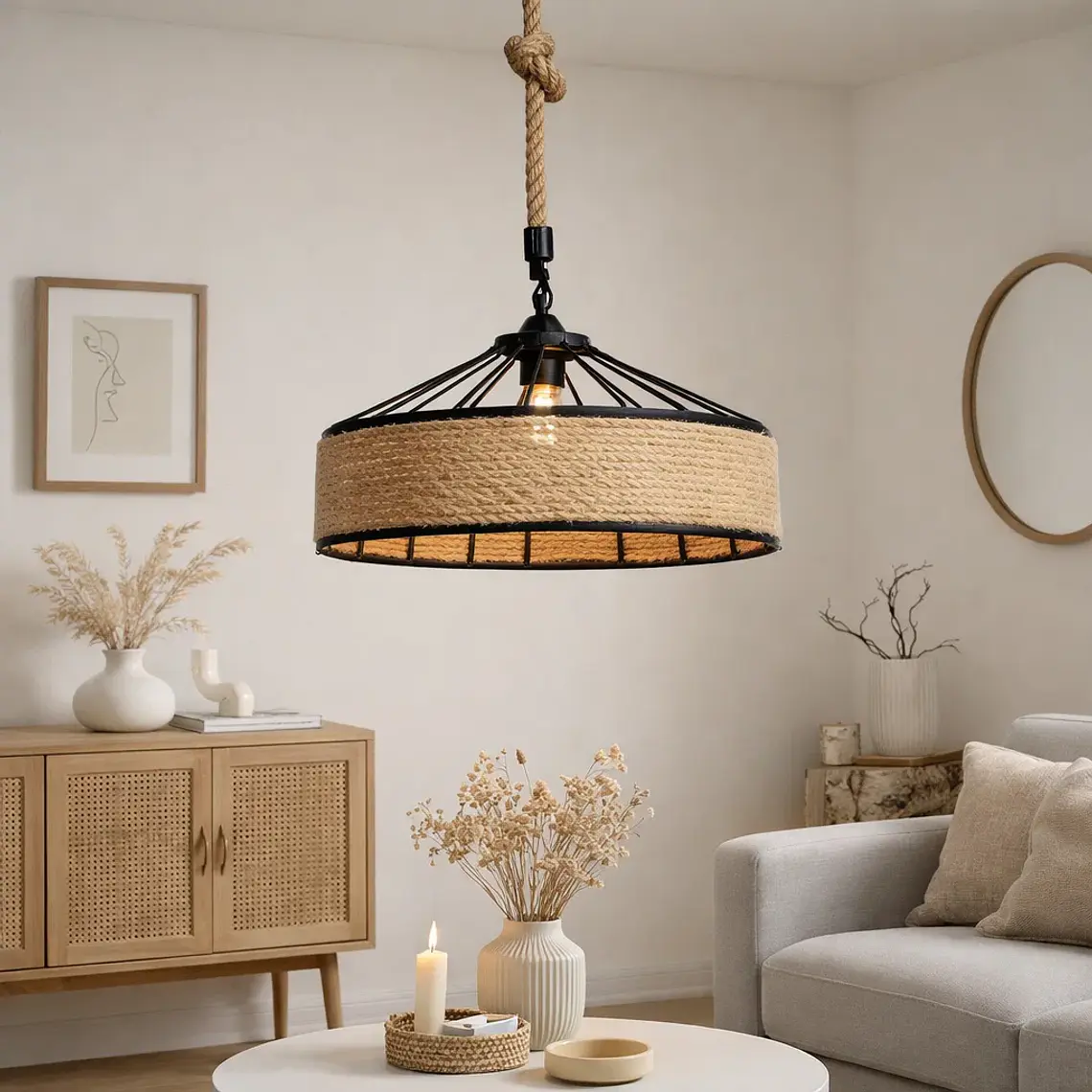 Lampara Colgante 30cm L06 4