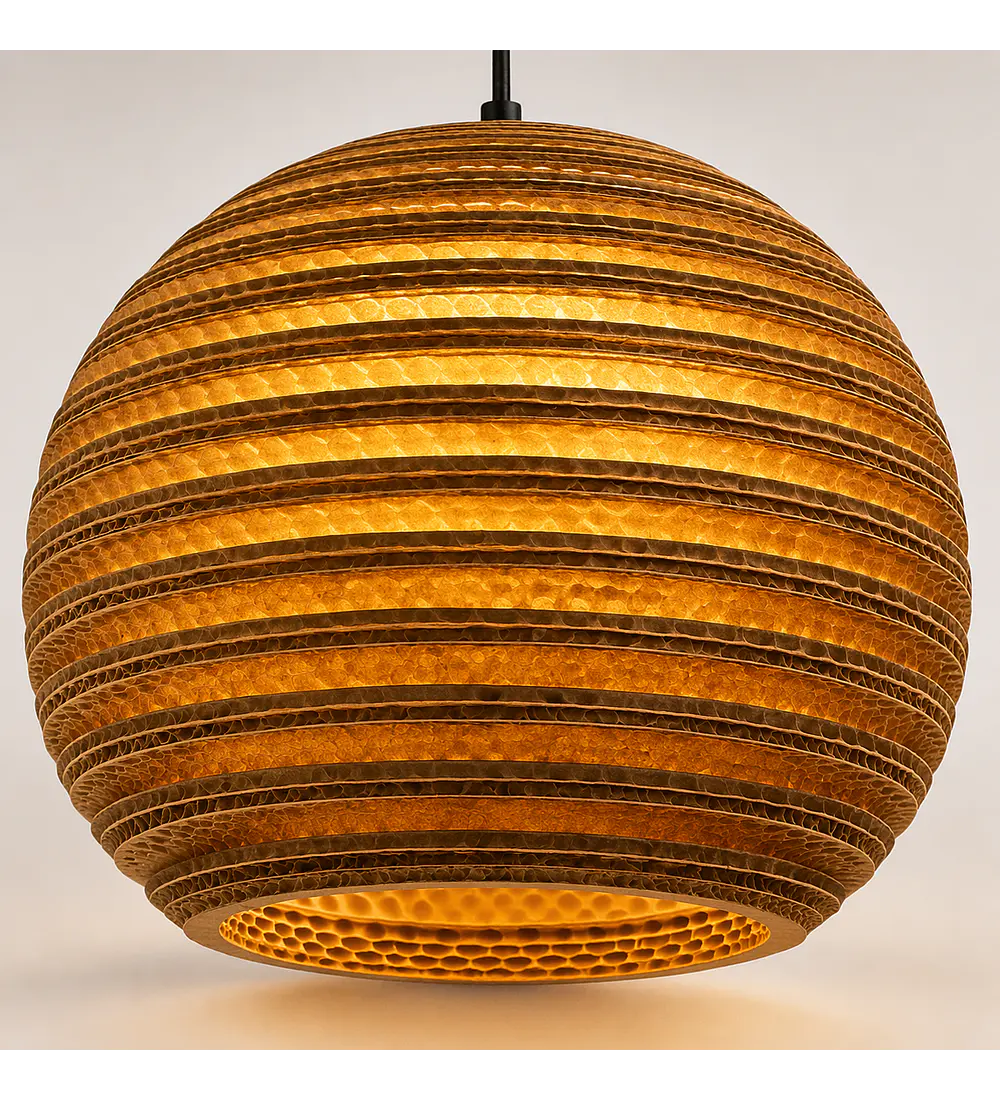 Lampara Origami Circular 006