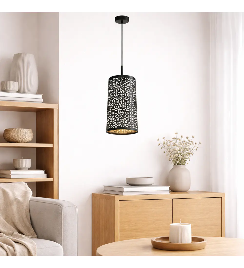 Lampara Colgante 1 Luz Metari