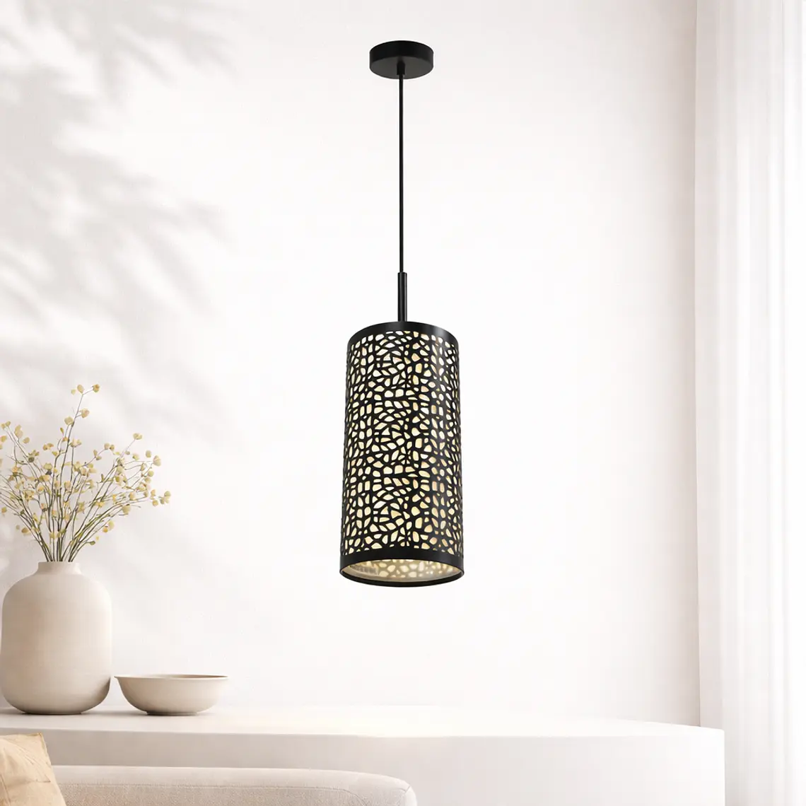 Lampara Colgante 1 Luz Metari 4