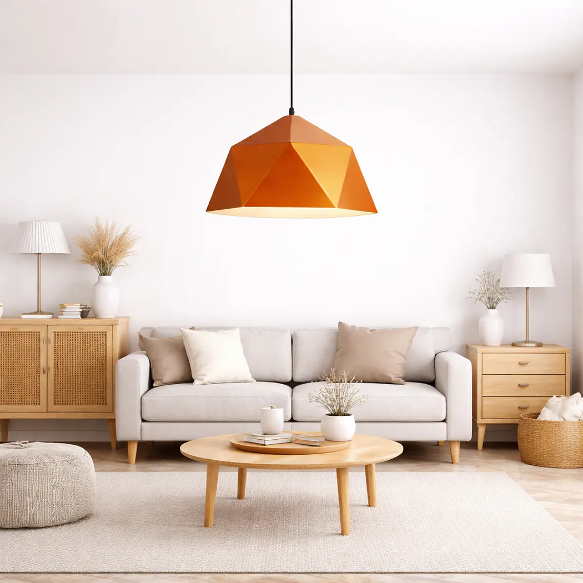Lampara Minimal Barlad Orange 3