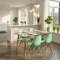Mesa Crox 160x 90cms + 4 Sillas Eames Clasicas - Miniatura 1