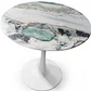 Comedor Mesa Tulip Marmol Stone 100cms + 4 Sillas Bread Gold - Miniatura 3