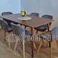 Comedor Mesa Vema 140x80cms  + 6 Sillas Mariposa Velvet - Miniatura 10