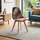 Comedor Eames Wood 100cms + 4 Sillas Patchwork Davinci - Miniatura 4