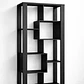 Estantería Prisma Noir Librero Geométrico Moderno - Negro - Miniatura 4