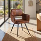 Mesa Warwick Stone 100cms + 4 Sillas Boston Vintage - Miniatura 7