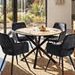Mesa Warwick Stone 120cms + 4 Sillas Boston Vintage - Miniatura 3