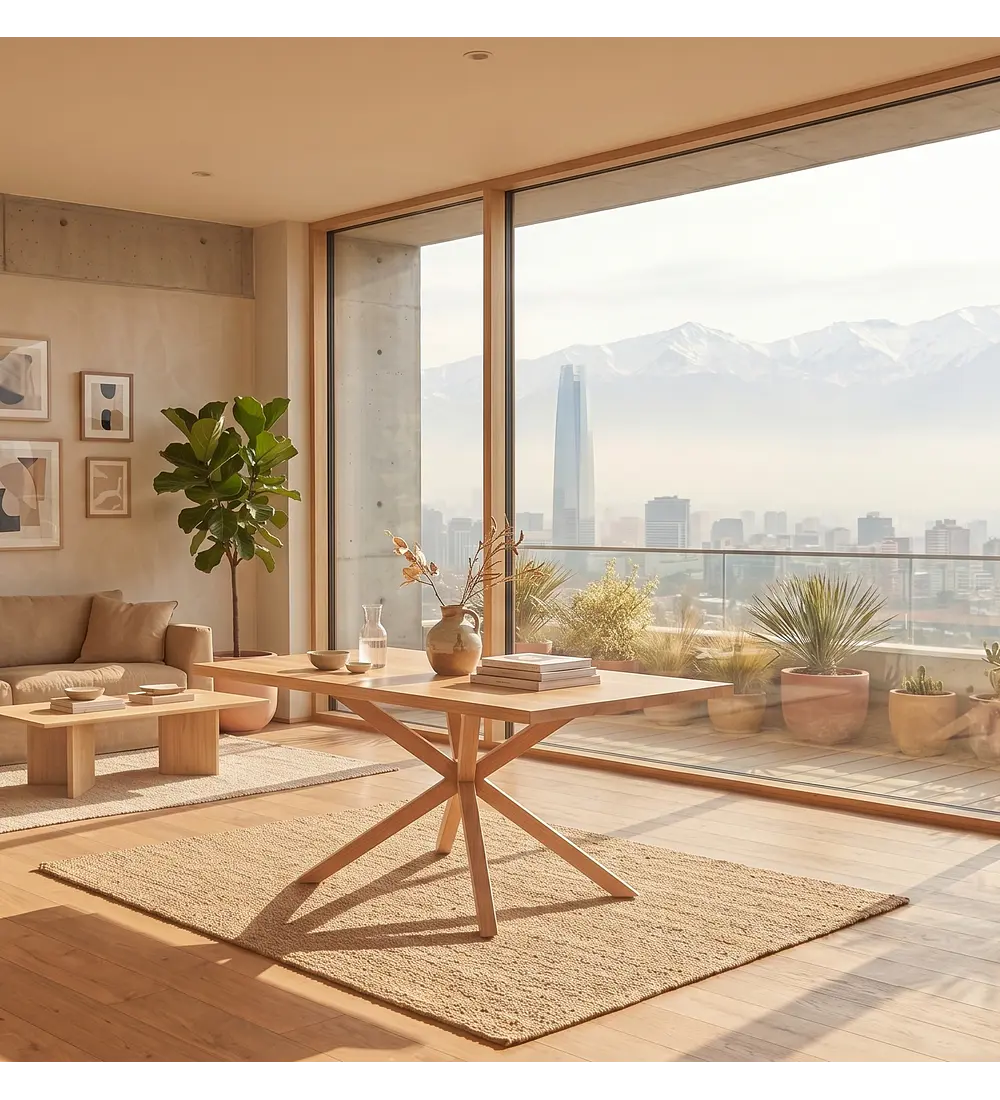 Mesa Madrid Rectangular Wood