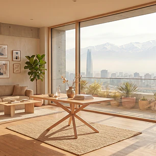 Mesa Madrid Rectangular Wood