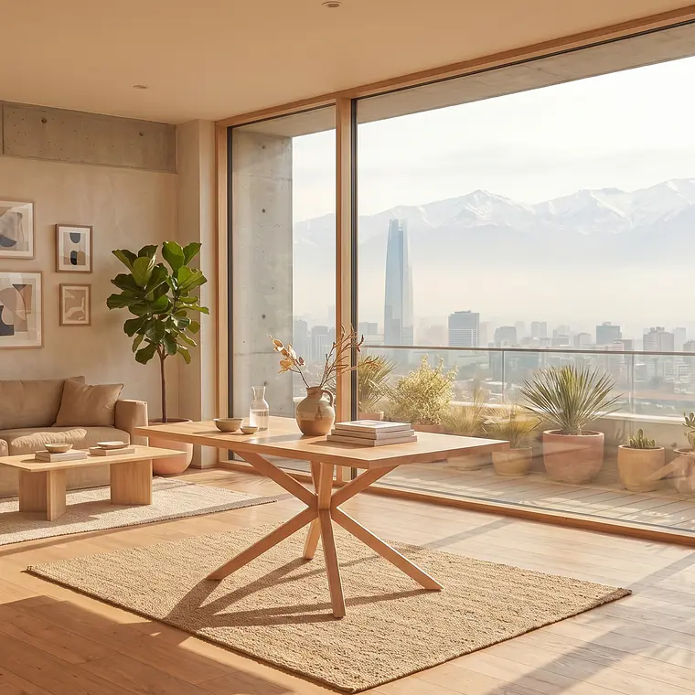 Mesa Madrid Rectangular Wood 1