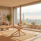 Mesa Madrid Rectangular Wood - Miniatura 1