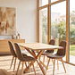 Mesa Madrid Rectangular Wood - Miniatura 3