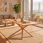 Comedor Madrid Wood 140x80cms + 4 Sillas Chandigarth con Cojin - Miniatura 3