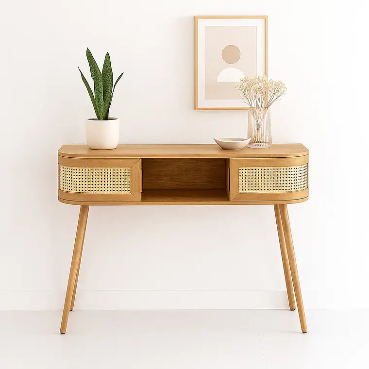Escritorio Siena Rattan - Natural 2