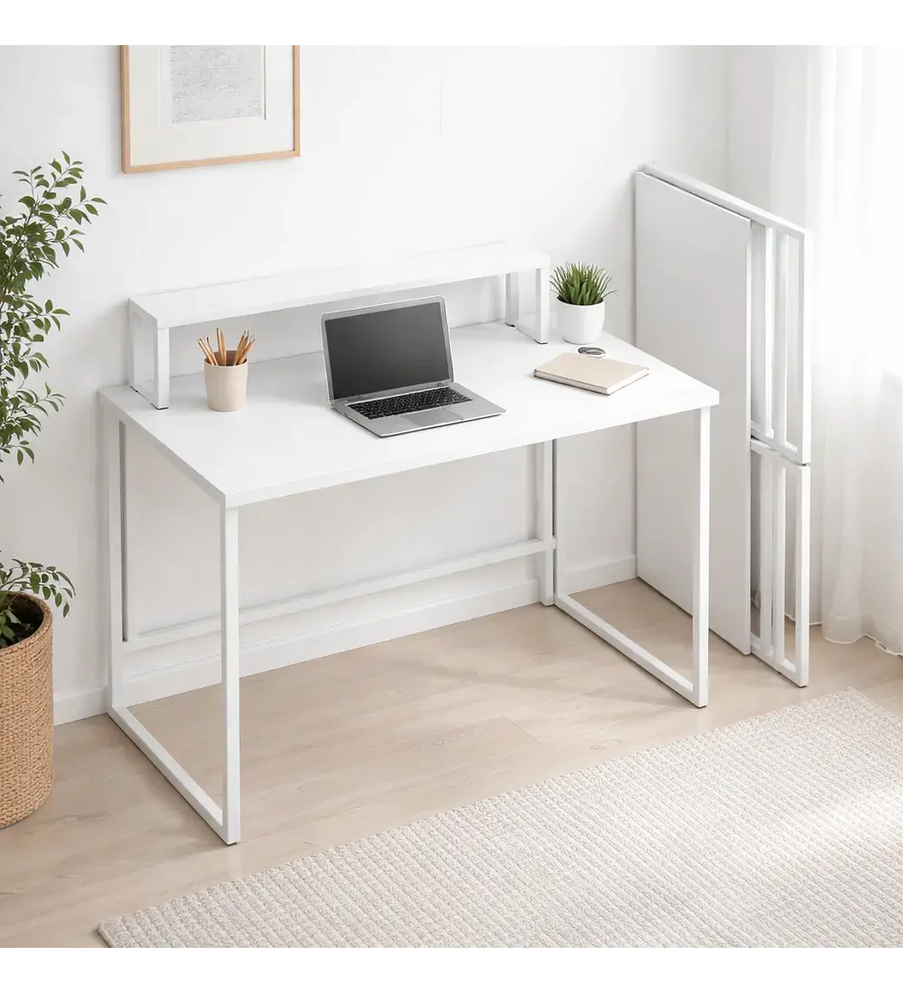 Mesa Escritorio Plegable Breta 100x48x75