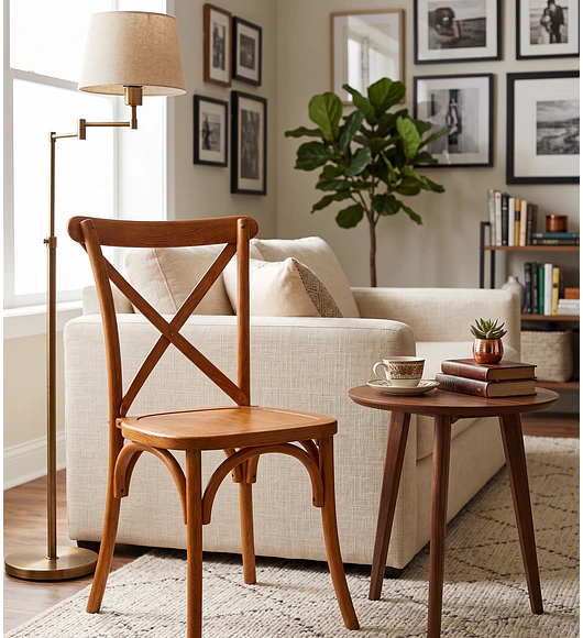 Silla Crossback/Danubio OAK