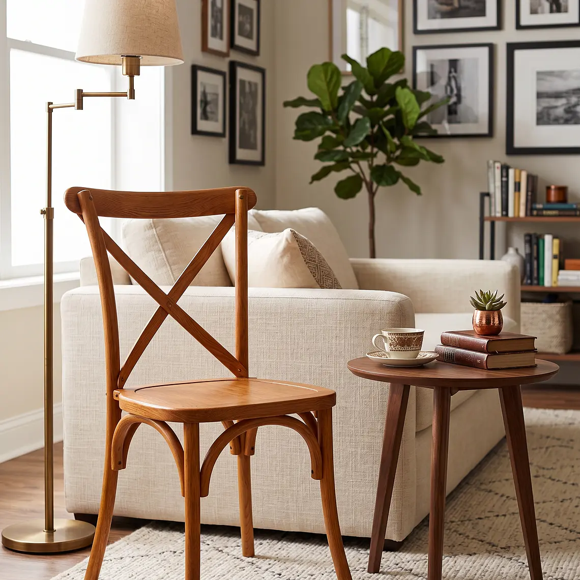 Silla Crossback/Danubio OAK 1
