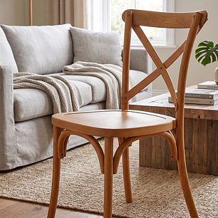 Silla Crossback/Danubio OAK