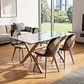 Comedor Mesa Medlock 140x90cms + 4 Sillas Patchwork DaVinci - Miniatura 1
