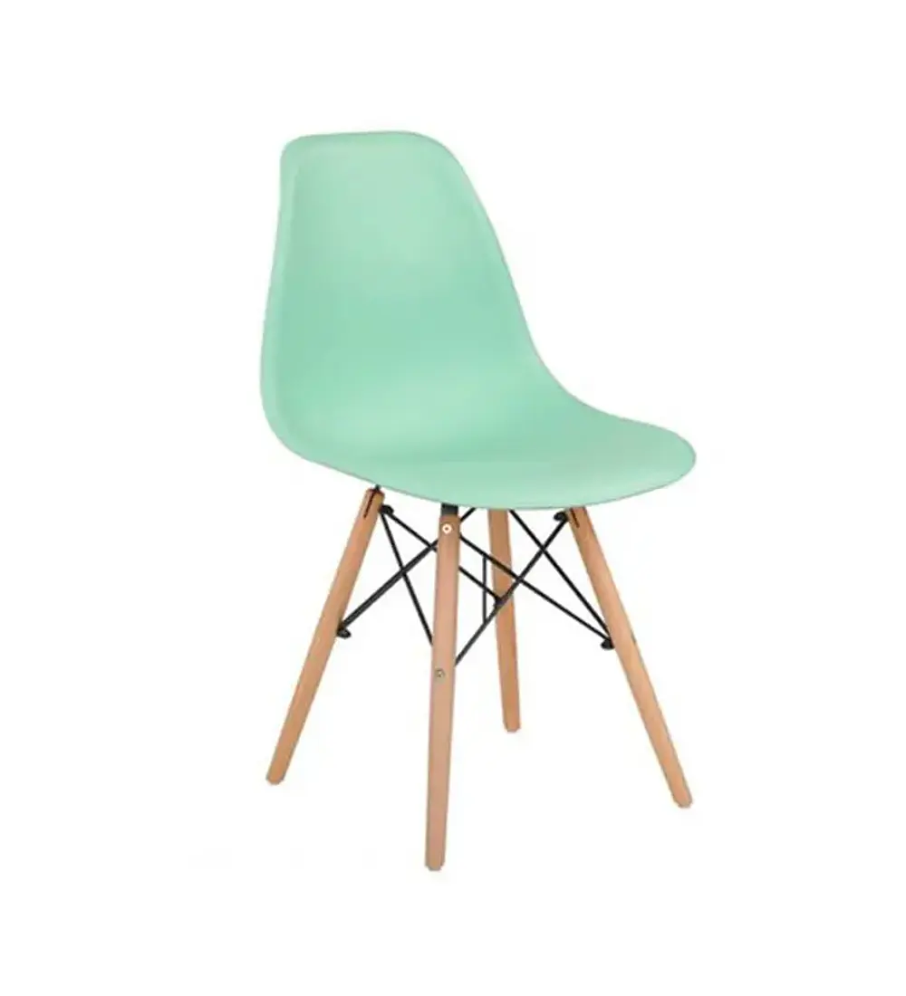Comedor Rubi 120x80cms  + 6 Sillas Eames