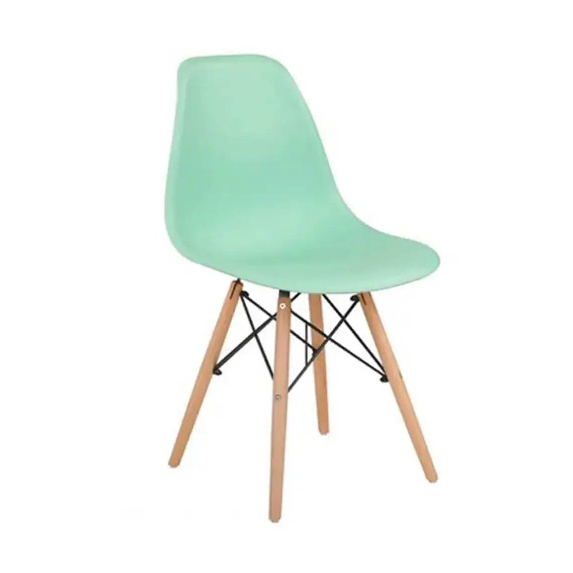 Comedor Rubi 120x80cms  + 6 Sillas Eames 4