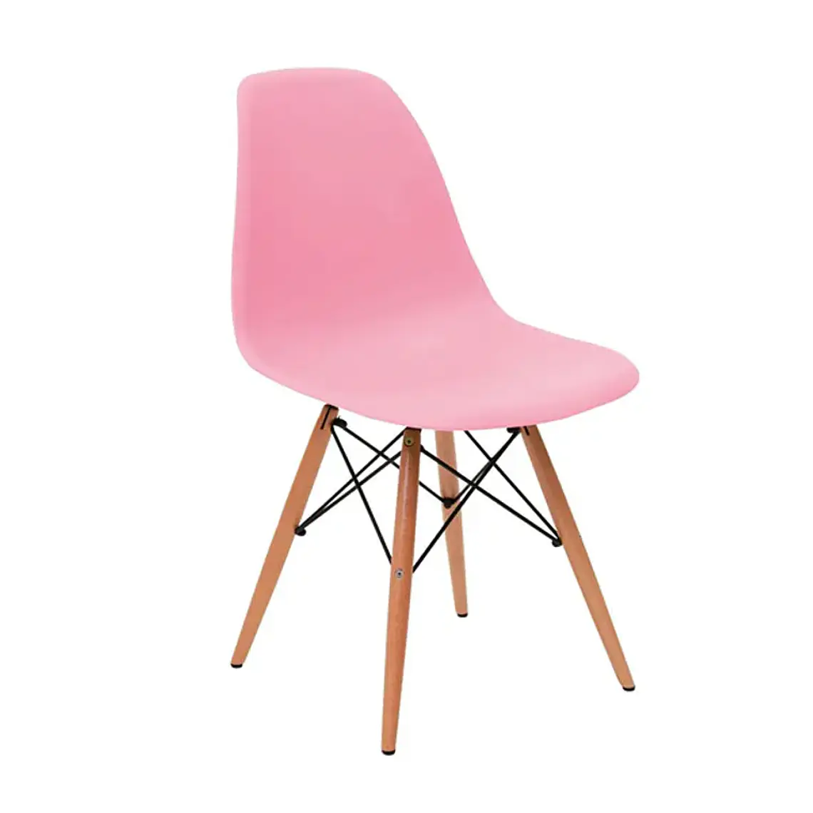 Comedor Rubi 120x80cms  + 6 Sillas Eames 12