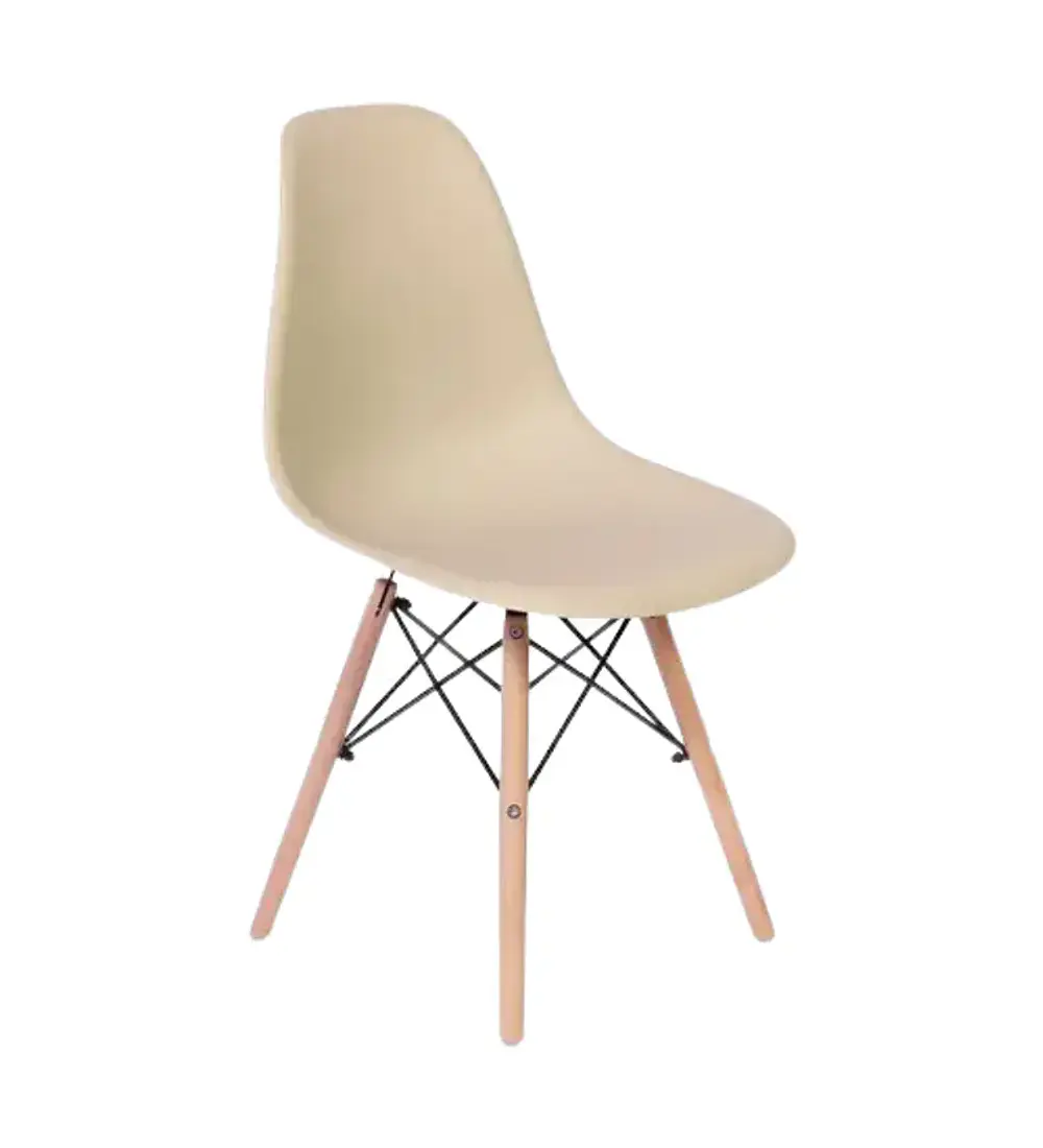 Comedor Rubi 120x80cms  + 6 Sillas Eames