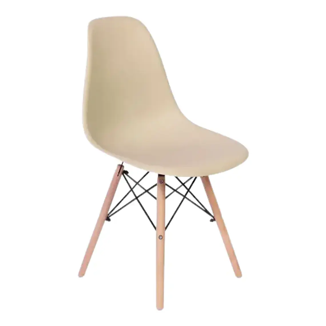 Comedor Rubi 120x80cms  + 6 Sillas Eames 6
