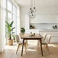 Comedor Mesa Vema 140x80cms + 4 Sillas Mariposa Ecocuero Wood- COPIA - Miniatura 10