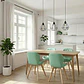 Comedor Mesa Vema 140x80cms + 4 Sillas Mariposa Ecocuero Wood- COPIA - Miniatura 17