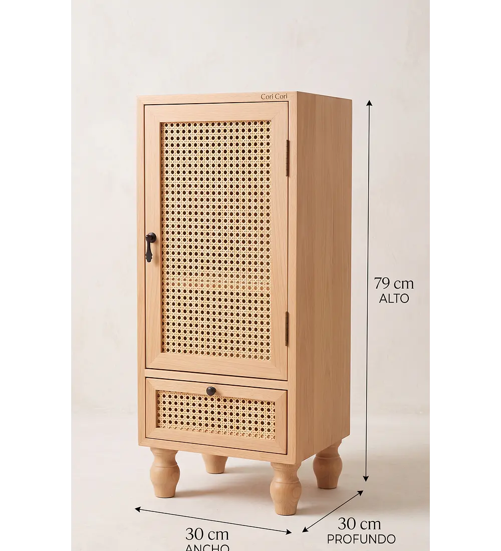 Gabinete Nórdico Rattan Luna