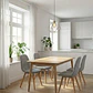 Comedor Mesa Vema 140x80cms + 4 Sillas Capitonne Velvet - Miniatura 4