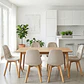 Comedor Mesa Vema 140x80cms + 6 Sillas Capitonne Velvet - Miniatura 13