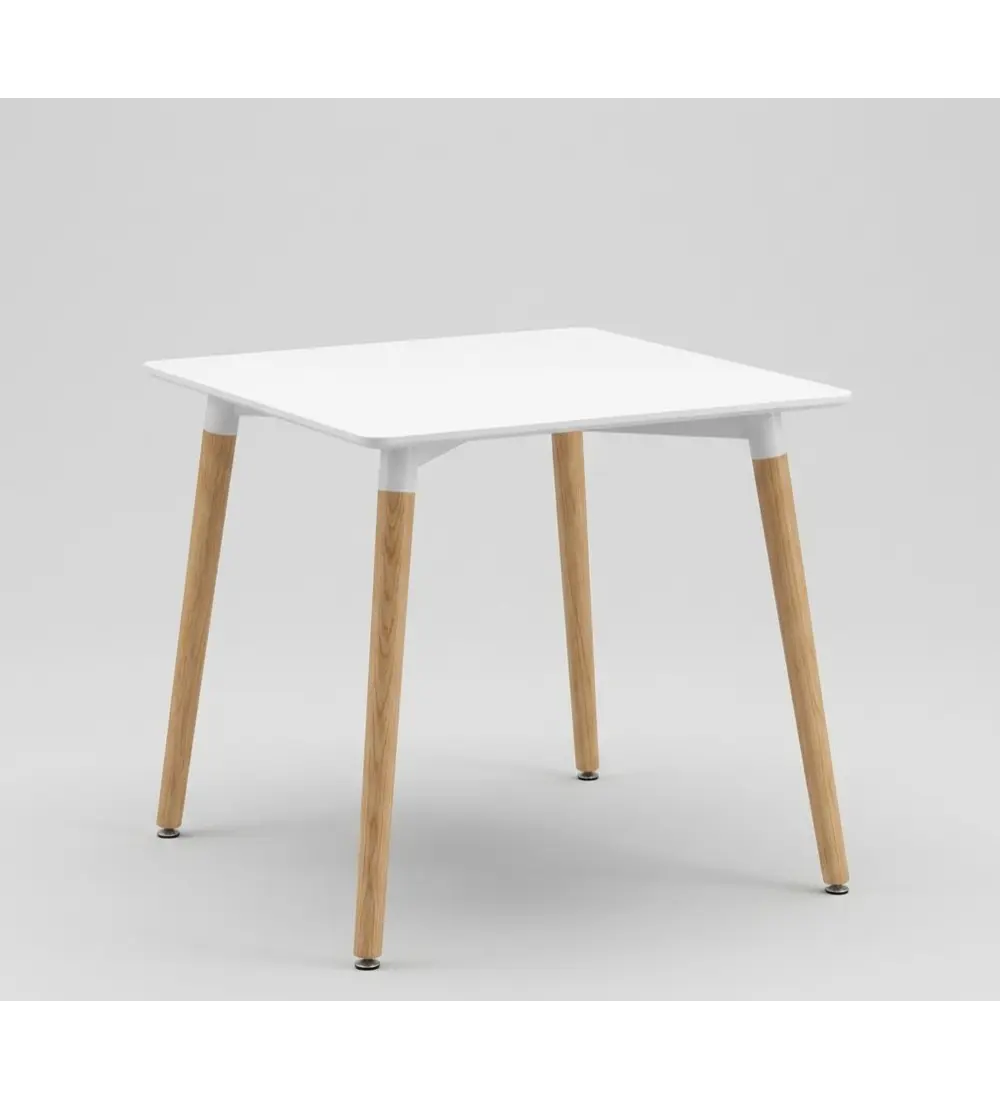 Mesa Melamina Cuadrada 80x80cms