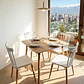 Comedor Mesa Cuadrada Melamina 80cms x 80cms + 4 Sillas Windsor - Miniatura 13