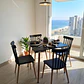 Comedor Mesa Cuadrada Melamina 80cms x 80cms + 4 Sillas Windsor - Miniatura 17