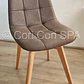 Comedor Medlock 140 x 90cm + 4 Sillas Capitonne Lino - Miniatura 11