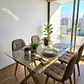 Comedor Medlock 140 x 90cm + 4 Sillas Capitonne Lino - Miniatura 5