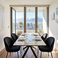 Comedor Madrid Stone 140x80cm + 4 Sillas Bread Velvet Black - Miniatura 2